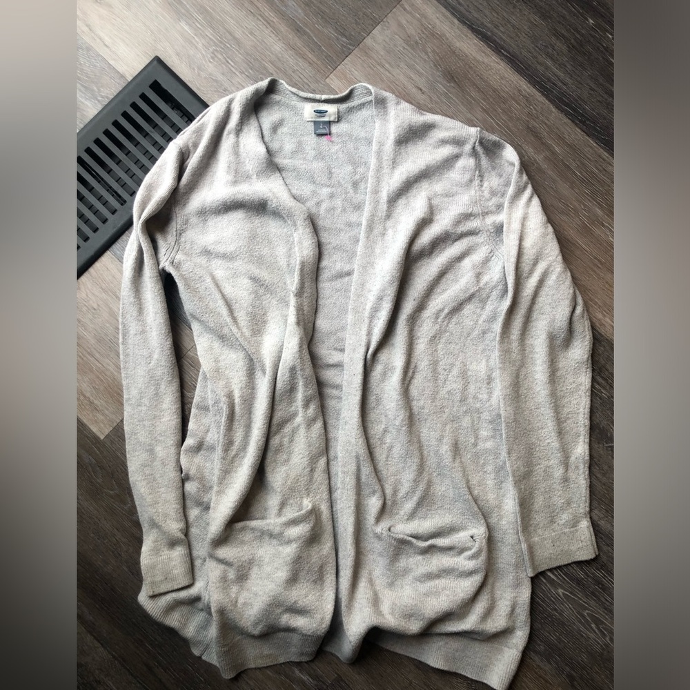 Old Navy Women's Grey Cardigan Size Large